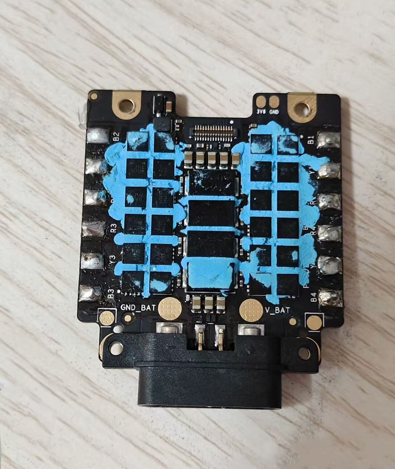 Angle view of DJI FPV ESC Board